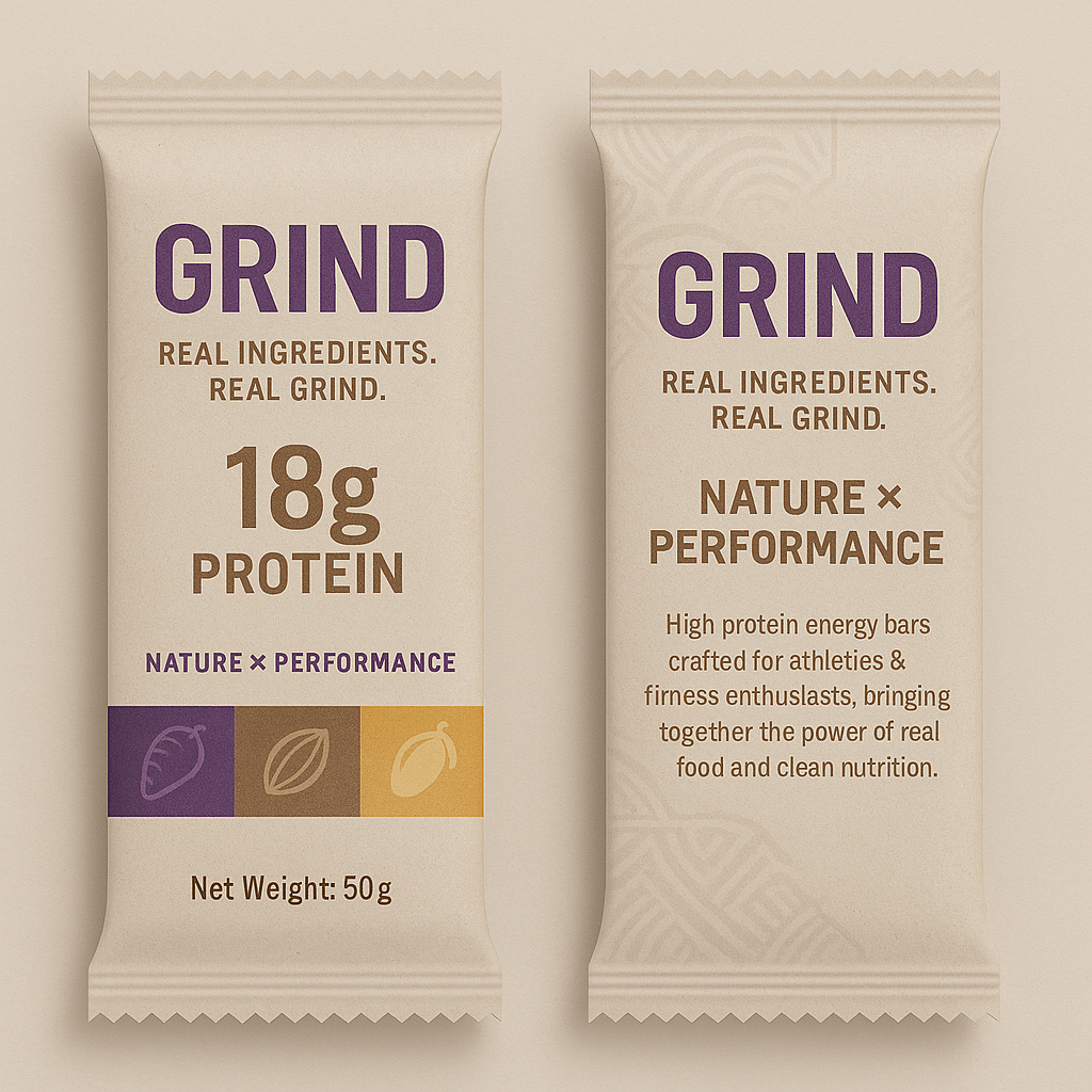 GRIND prototype bar closeup